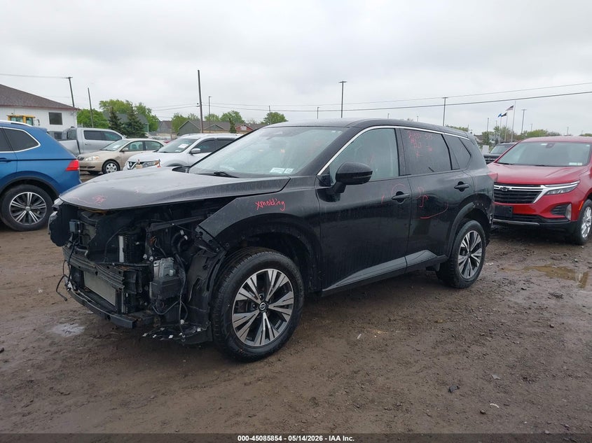 2021 Nissan Rogue VIN JN8AT3BB6MW218284 IAAI salvage auction — FRONT END, Mv-907A (New York), sold $5,150 on 2026-07-08 (photo 2)