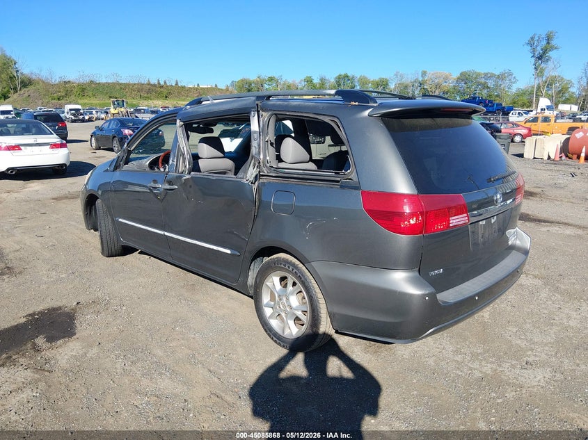 2004 Toyota Sienna VIN 5TDZA22C24S119842 IAAI salvage auction — LEFT SIDE, Salvage (New Jersey), sold $925 on 2026-07-30 (photo 3)
