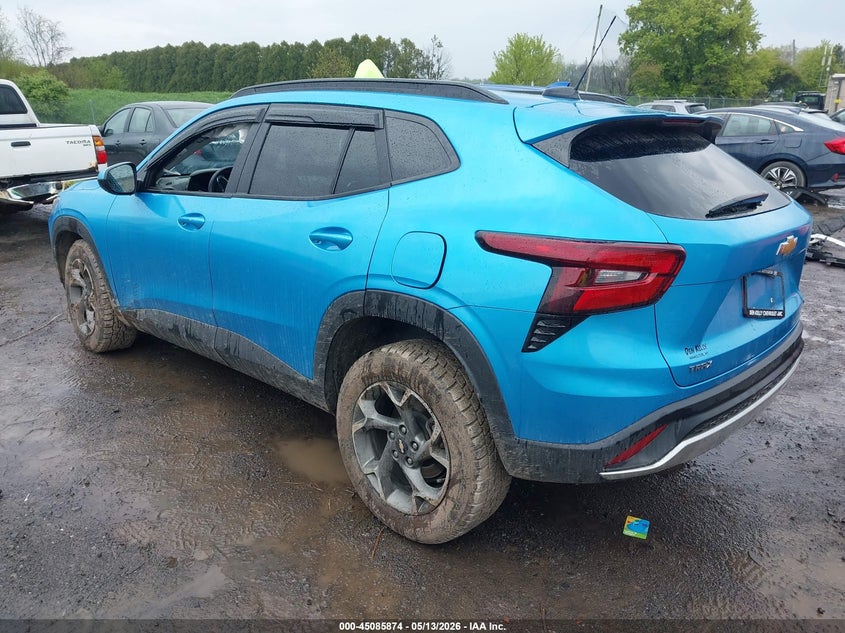 2025 Chevrolet Trax VIN KL77LHEPXSC143661 IAAI salvage auction — FRONT END, Mv-907A (New York), sold $3,875 on 2026-07-23 (photo 3)