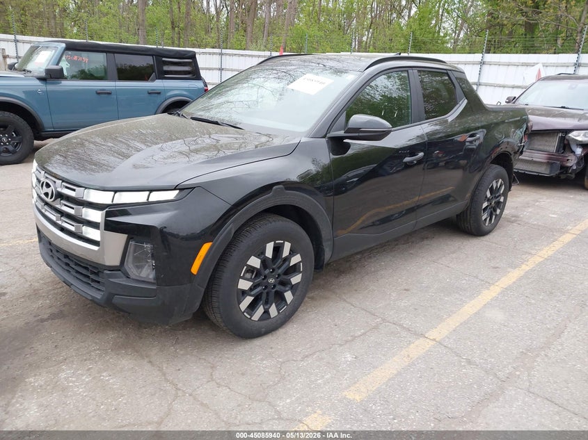 2025 Hyundai Santa cruz VIN 5NTJCDDEXSH135230 IAAI salvage auction — LEFT REAR, Scrap (Michigan), sold $8,800 on 2026-07-27 (photo 2)