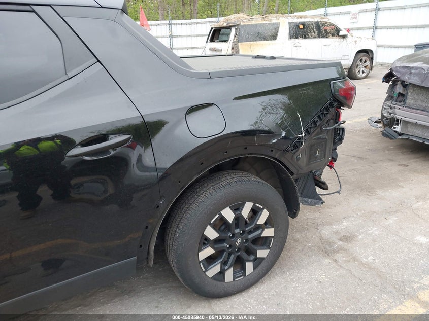 2025 Hyundai Santa cruz VIN 5NTJCDDEXSH135230 IAAI salvage auction — LEFT REAR, Scrap (Michigan), sold $8,800 on 2026-07-27 (photo 6)