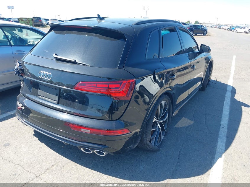 2021 Audi Sq5 VIN WA1C4AFY0M2046968 IAAI salvage auction — LEFT REAR, Clear - Dealer Only (California), sold $5,550 on 2026-07-08 (photo 4)