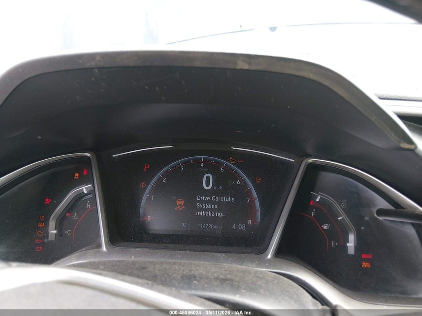 2019 Honda Civic VIN 2HGFC2F89KH572713 IAAI salvage auction — FRONT END, Rebuildable (Florida), sold $2,875 on 2026-07-19 (photo 7)