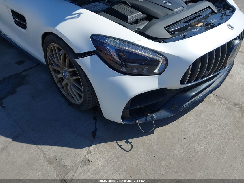 2018 Mercedes-benz AMG GT VIN WDDYK7HA1JA021296 IAAI salvage auction — FRONT END, Salvage (California), sold $34,000 on 2026-07-06 (photo 6)