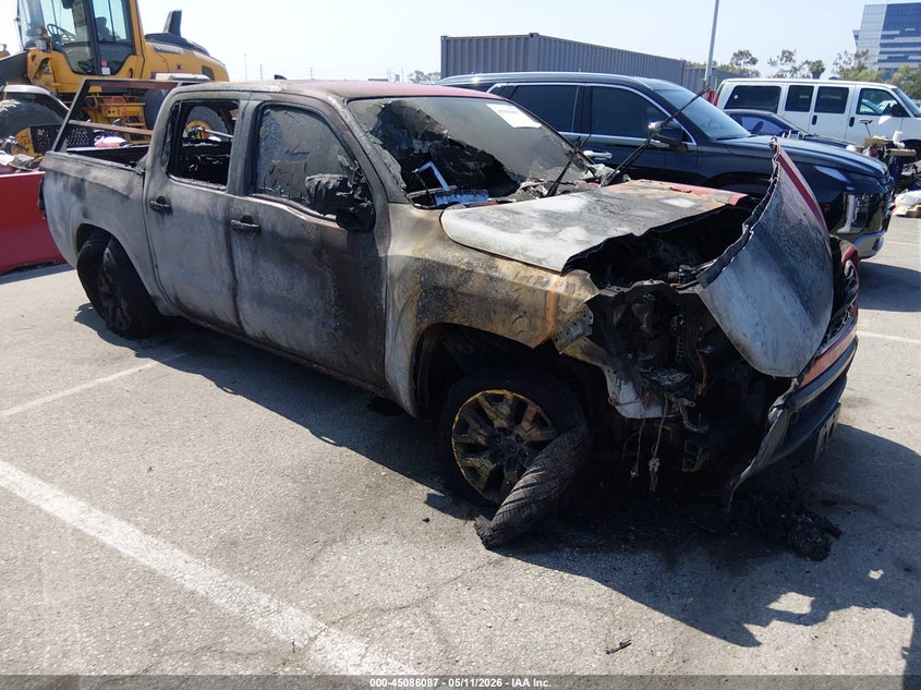 2022 Nissan Navara (frontier) VIN 1N6ED1EJ8NN695322 IAAI salvage auction — NORMAL WEAR, Non-Repairable (California), sold $950 on 2026-07-09 (photo 1)
