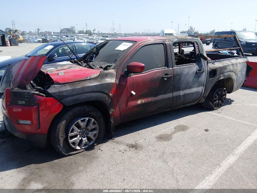 2022 Nissan Navara (frontier) VIN 1N6ED1EJ8NN695322 IAAI salvage auction — NORMAL WEAR, Non-Repairable (California), sold $950 on 2026-07-09 (photo 2)