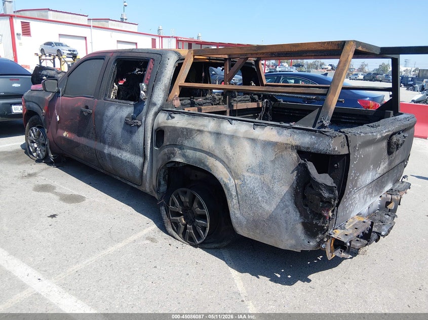 2022 Nissan Navara (frontier) VIN 1N6ED1EJ8NN695322 IAAI salvage auction — NORMAL WEAR, Non-Repairable (California), sold $950 on 2026-07-09 (photo 3)
