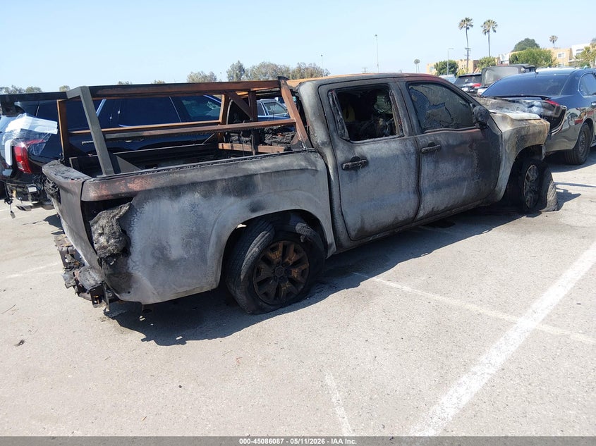 2022 Nissan Navara (frontier) VIN 1N6ED1EJ8NN695322 IAAI salvage auction — NORMAL WEAR, Non-Repairable (California), sold $950 on 2026-07-09 (photo 4)