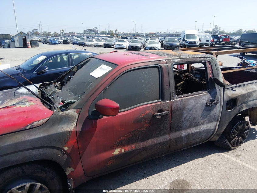 2022 Nissan Navara (frontier) VIN 1N6ED1EJ8NN695322 IAAI salvage auction — NORMAL WEAR, Non-Repairable (California), sold $950 on 2026-07-09 (photo 6)