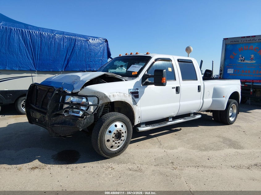2008 Ford F-450 VIN 1FTXW43R08EA04143 — IAAI salvage auction photo