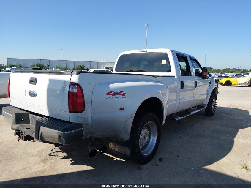2008 Ford F-450 VIN 1FTXW43R08EA04143 IAAI salvage auction — BIO HAZARD, Original (Texas), sold $525 on 2026-07-09 (photo 3)