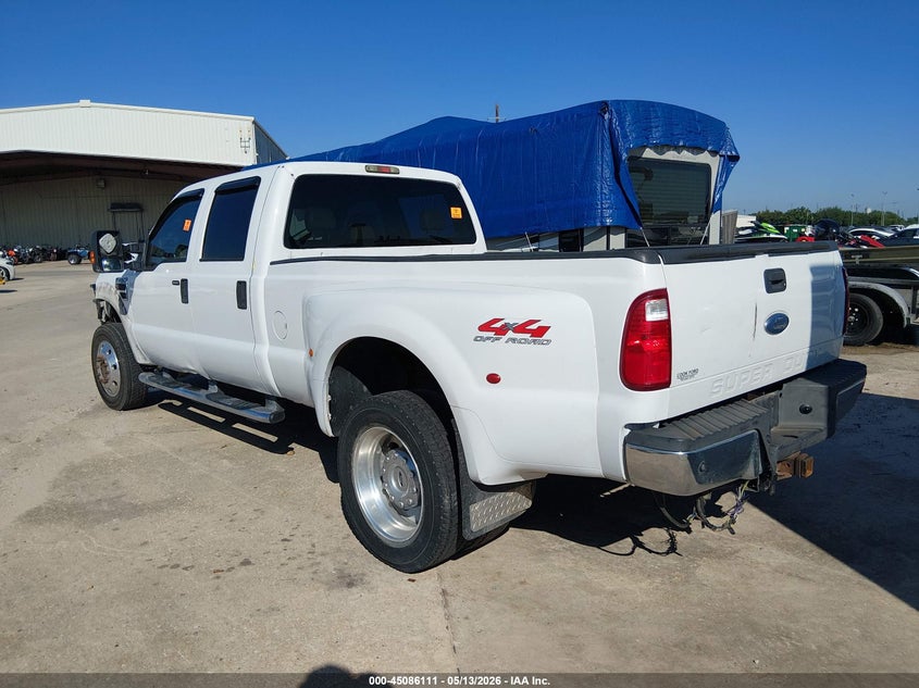 2008 Ford F-450 VIN 1FTXW43R08EA04143 IAAI salvage auction — BIO HAZARD, Original (Texas), sold $525 on 2026-07-09 (photo 4)