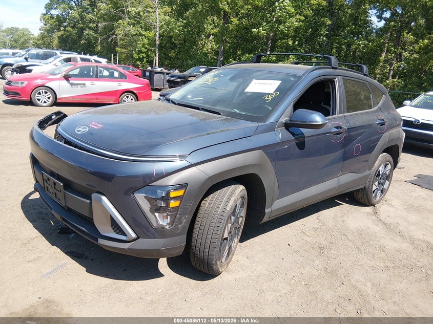 2025 Hyundai Kona VIN KM8HBCAB7SU327842 IAAI salvage auction — RIGHT FRONT, Salvage - Greater Than 75% (Maryland), sold $4,850 on 2026-07-22 (photo 2)