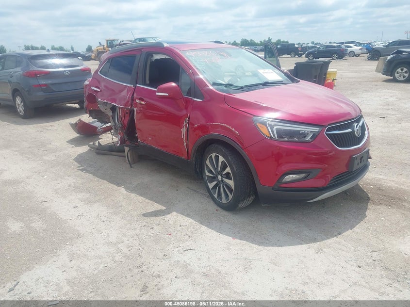 2019 Buick Encore VIN KL4CJCSMXKB875065 IAAI salvage auction — FRONT & REAR, Salvage (Texas), sold $600 on 2026-07-08 (photo 1)