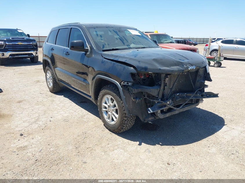 2020 Jeep Grand cherokee VIN 1C4RJFAGXLC447943 IAAI salvage auction — FRONT END, Original (Texas), sold $5,550 on 2026-09-04 (photo 1)