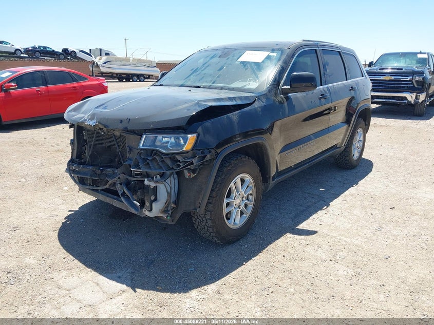2020 Jeep Grand cherokee VIN 1C4RJFAGXLC447943 IAAI salvage auction — FRONT END, Original (Texas), sold $5,550 on 2026-09-04 (photo 2)
