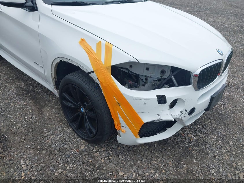 2017 BMW X5 VIN 5UXKR0C30H0V74824 IAAI salvage auction — FRONT END, Mv-907A (New York), sold $12,250 on 2026-07-07 (photo 6)