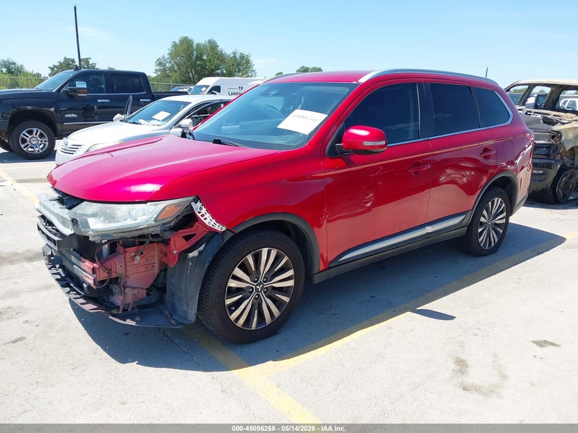 2020 Mitsubishi Outlander VIN JA4AD3A3XLZ032421 IAAI salvage auction — FRONT END, Original (Texas), sold $4,300 on 2026-07-11 (photo 2)