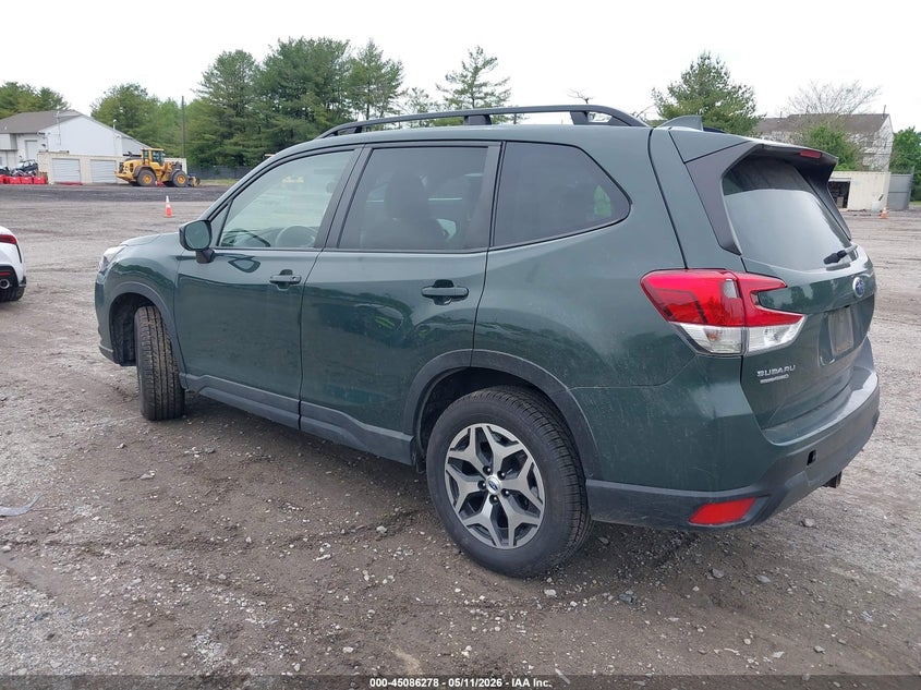 2023 Subaru Forester VIN JF2SKAEC4PH549967 IAAI salvage auction — FRONT END, Salvage (New Jersey), sold $7,550 on 2026-07-14 (photo 3)