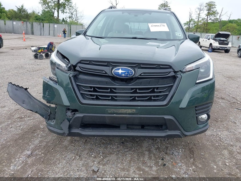 2023 Subaru Forester VIN JF2SKAEC4PH549967 IAAI salvage auction — FRONT END, Salvage (New Jersey), sold $7,550 on 2026-07-14 (photo 6)