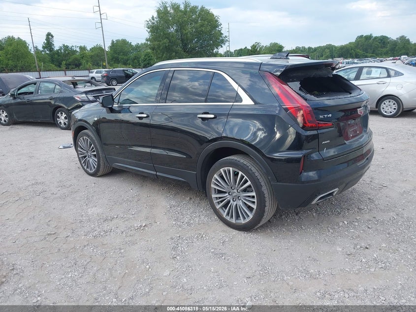 2024 Cadillac Xt4 VIN 1GYFZDR46RF100671 IAAI salvage auction — HAIL, Salvage (Missouri), sold $12,125 on 2026-07-20 (photo 3)