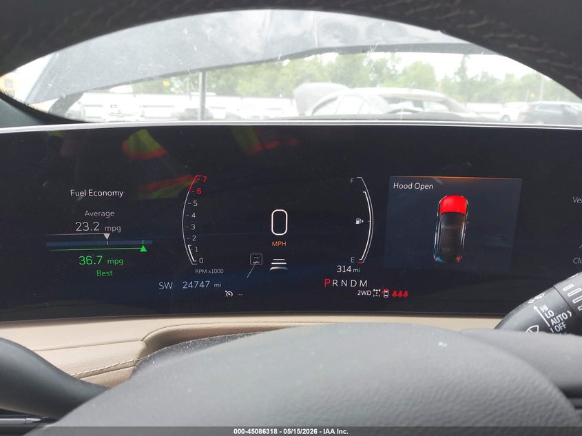 2024 Cadillac Xt4 VIN 1GYFZDR46RF100671 IAAI salvage auction — HAIL, Salvage (Missouri), sold $12,125 on 2026-07-20 (photo 7)
