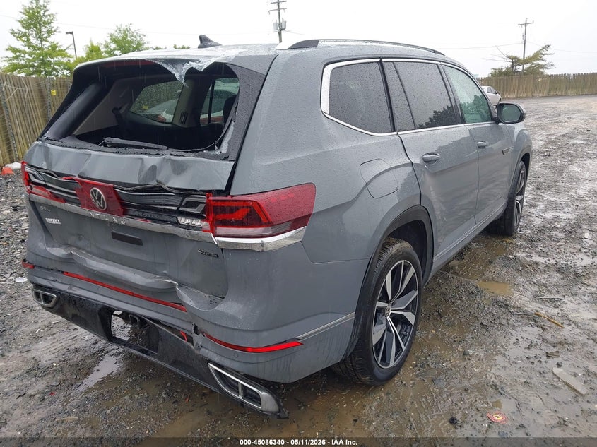 2026 Volkswagen Atlas VIN 1V2FN2CA3TC537216 IAAI salvage auction — REAR END, Salvage (Virginia), sold $17,300 on 2026-07-29 (photo 4)