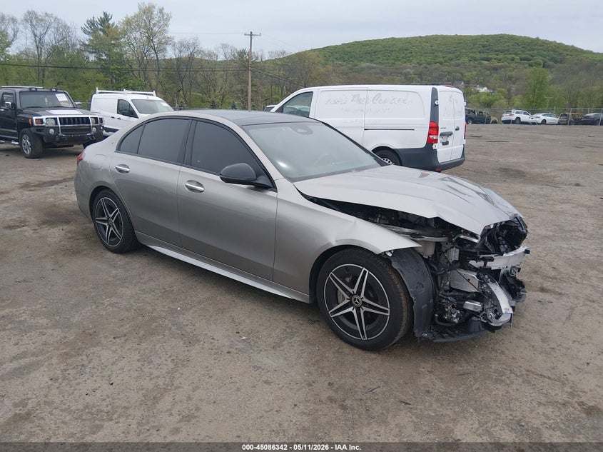 2023 Mercedes-benz C-klasse VIN W1KAF4HB0PR123924 IAAI salvage auction — FRONT END, Salvage (Idaho), sold $13,900 on 2026-07-30 (photo 1)