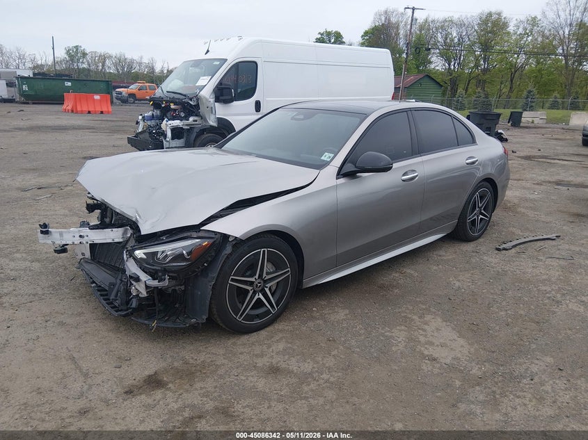 2023 Mercedes-benz C-klasse VIN W1KAF4HB0PR123924 IAAI salvage auction — FRONT END, Salvage (Idaho), sold $13,900 on 2026-07-30 (photo 2)