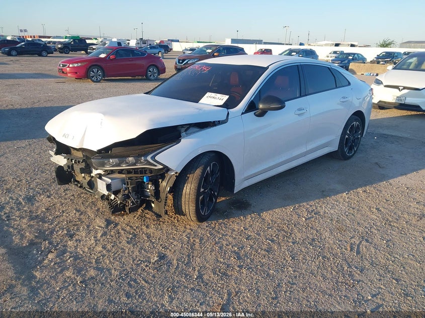 2024 Kia K5 VIN 5XXG64J27RG233339 IAAI salvage auction — RIGHT FRONT, Salvage (Texas), sold $3,550 on 2026-07-29 (photo 2)