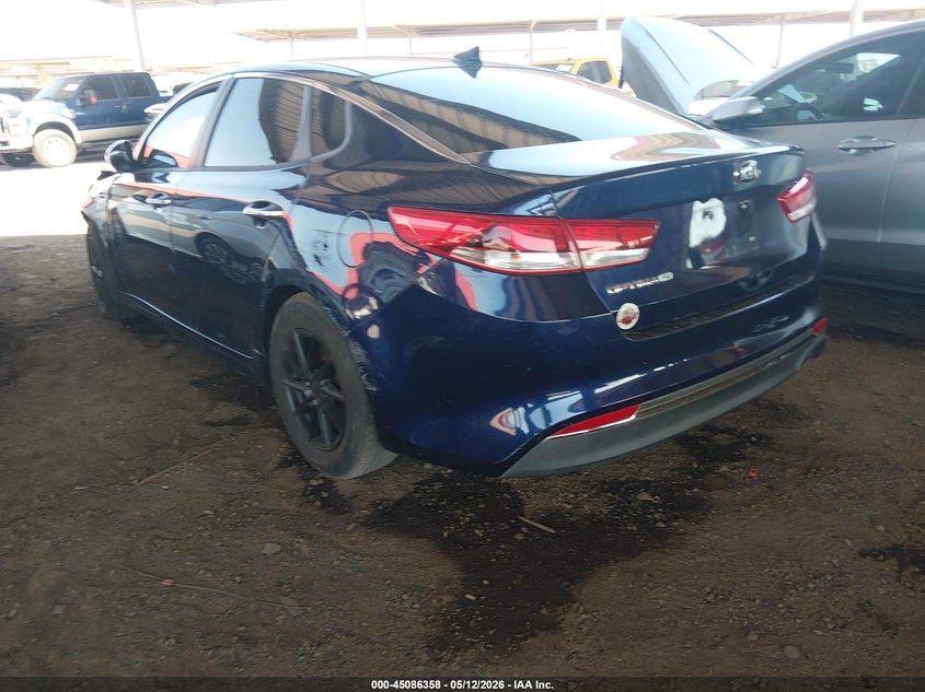 2018 Kia Optima VIN 5XXGT4L33JG192128 IAAI salvage auction — LEFT & RIGHT, Salvage (Arizona), sold $1,500 on 2026-07-29 (photo 3)