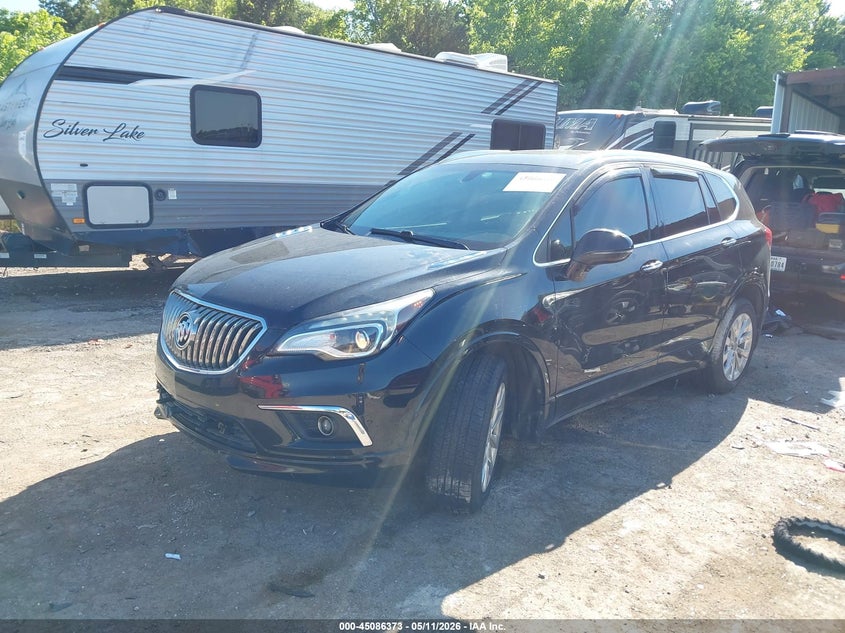 2018 Buick Envision VIN LRBFX1SA3JD007888 IAAI salvage auction — RIGHT SIDE, Salvage Title, sold $1,050 on 2026-07-22 (photo 2)