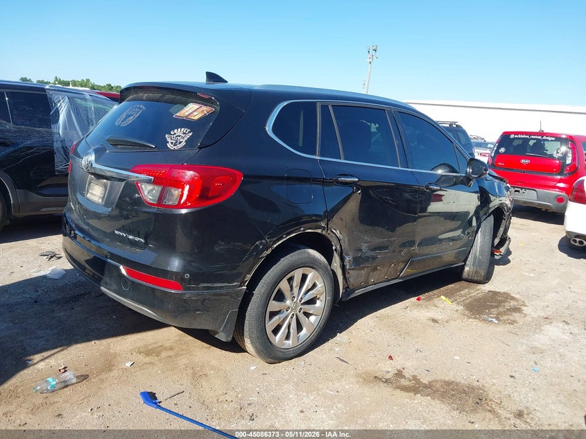 2018 Buick Envision VIN LRBFX1SA3JD007888 IAAI salvage auction — RIGHT SIDE, Salvage Title, sold $1,050 on 2026-07-22 (photo 4)
