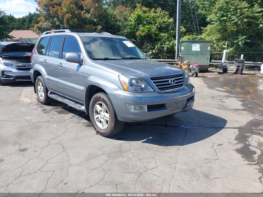 2007 Lexus Gx VIN JTJBT20X170140977 IAAI salvage auction — LEFT FRONT, Salvage (North Carolina), sold $5,425 on 2026-07-23 (photo 1)