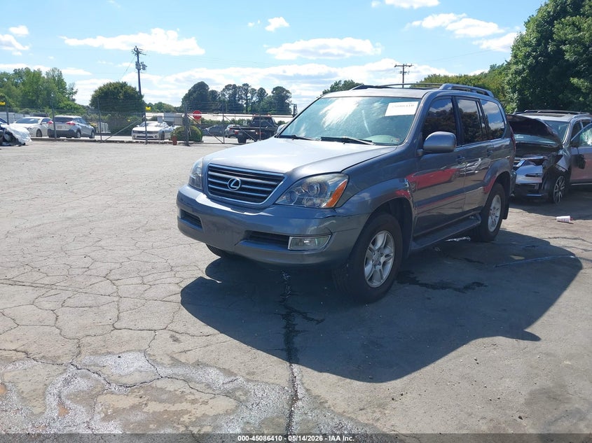 2007 Lexus Gx VIN JTJBT20X170140977 IAAI salvage auction — LEFT FRONT, Salvage (North Carolina), sold $5,425 on 2026-07-23 (photo 2)