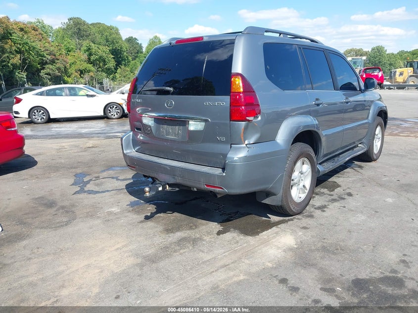 2007 Lexus Gx VIN JTJBT20X170140977 IAAI salvage auction — LEFT FRONT, Salvage (North Carolina), sold $5,425 on 2026-07-23 (photo 4)