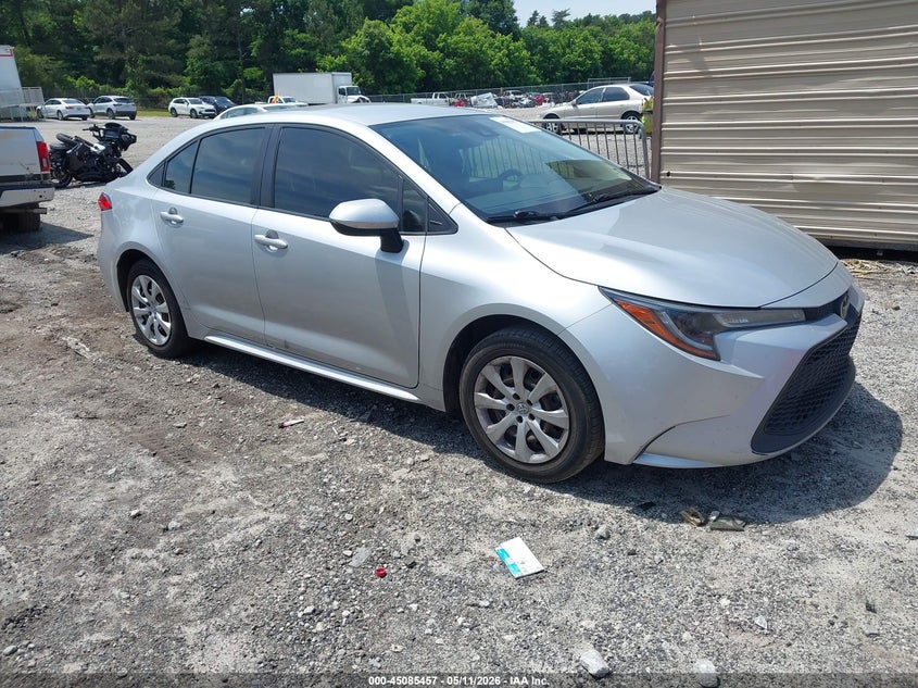 2022 Toyota Corolla VIN JTDEPMAE6NJ193579 IAAI salvage auction — LEFT REAR, Salvage (Idaho), sold $4,500 on 2026-07-17 (photo 1)
