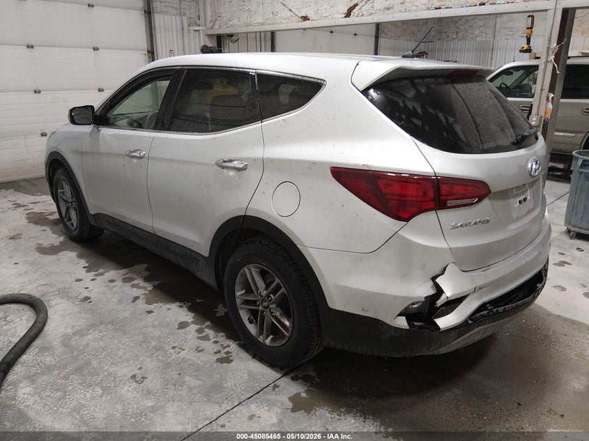 2018 Hyundai Santa fe VIN 5XYZTDLB0JG572457 IAAI salvage auction — THEFT, Bill Of Sale (Alaska), sold $3,050 on 2026-07-10 (photo 3)