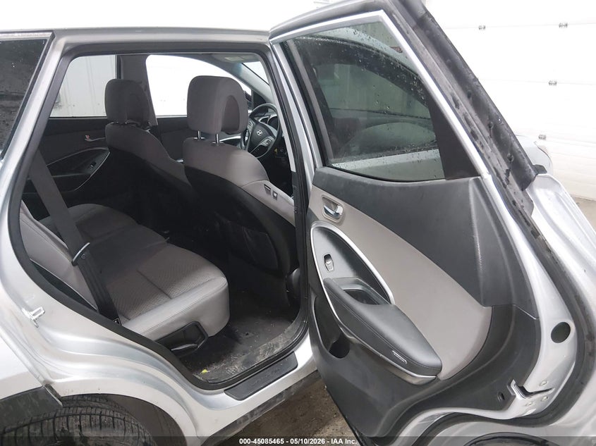 2018 Hyundai Santa fe VIN 5XYZTDLB0JG572457 IAAI salvage auction — THEFT, Bill Of Sale (Alaska), sold $3,050 on 2026-07-10 (photo 8)
