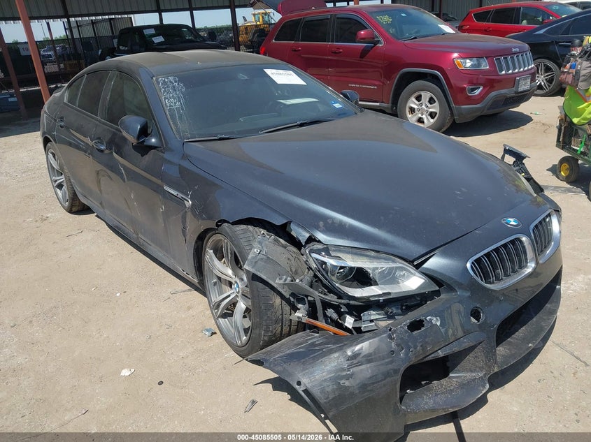 2014 BMW M6 VIN WBS6C9C55EDV73613 IAAI salvage auction — FRONT END, Salvage (Texas), sold $4,400 on 2026-07-11 (photo 1)