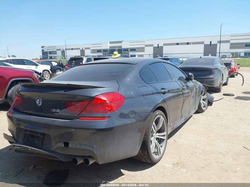 2014 BMW M6 VIN WBS6C9C55EDV73613 IAAI salvage auction — FRONT END, Salvage (Texas), sold $4,400 on 2026-07-11 (photo 4)