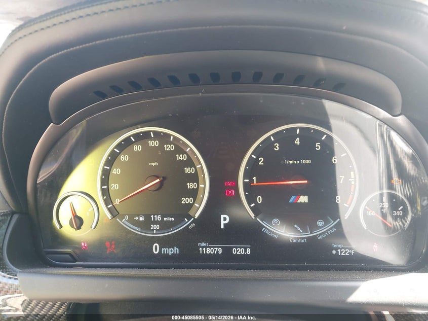 2014 BMW M6 VIN WBS6C9C55EDV73613 IAAI salvage auction — FRONT END, Salvage (Texas), sold $4,400 on 2026-07-11 (photo 7)