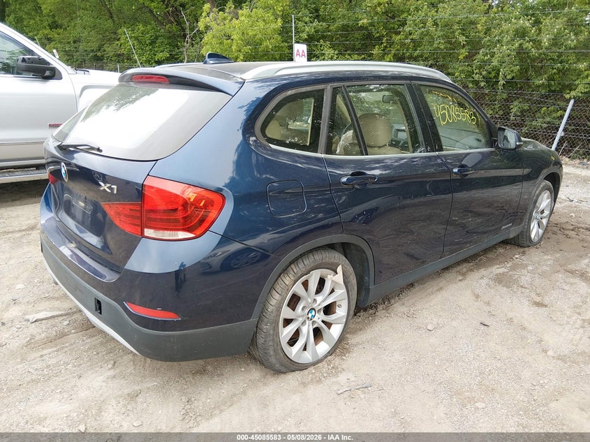 2013 BMW X1 VIN WBAVL1C56DVR90104 IAAI salvage auction — FRONT END, Clear (Indiana), sold $300 on 2026-07-15 (photo 4)