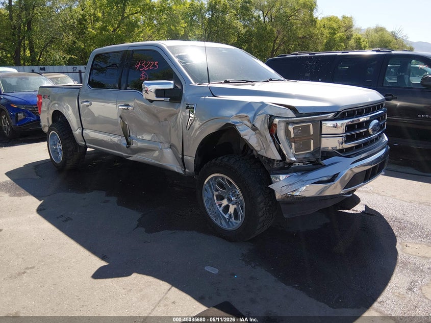2021 Ford F-150 VIN 1FTFW1E88MKE28163 IAAI salvage auction — RIGHT SIDE, Salvage (Utah), sold $13,950 on 2026-07-09 (photo 1)