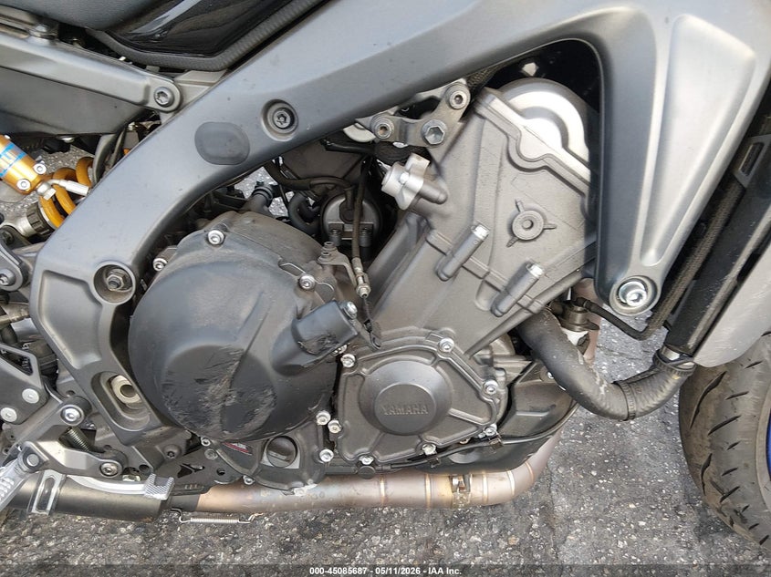 2025 Yamaha Mt VIN JYARN95Y6SA000606 IAAI salvage auction — FRONT & REAR, Salvage (California), sold $1,050 on 2026-07-30 (photo 8)