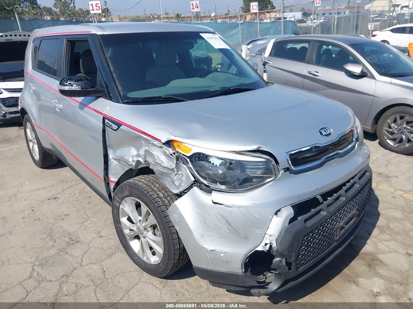 2014 Kia Soul VIN KNDJP3A53E7714618 IAAI salvage auction — THEFT, Salvage (California), sold $1,200 on 2026-07-15 (photo 1)