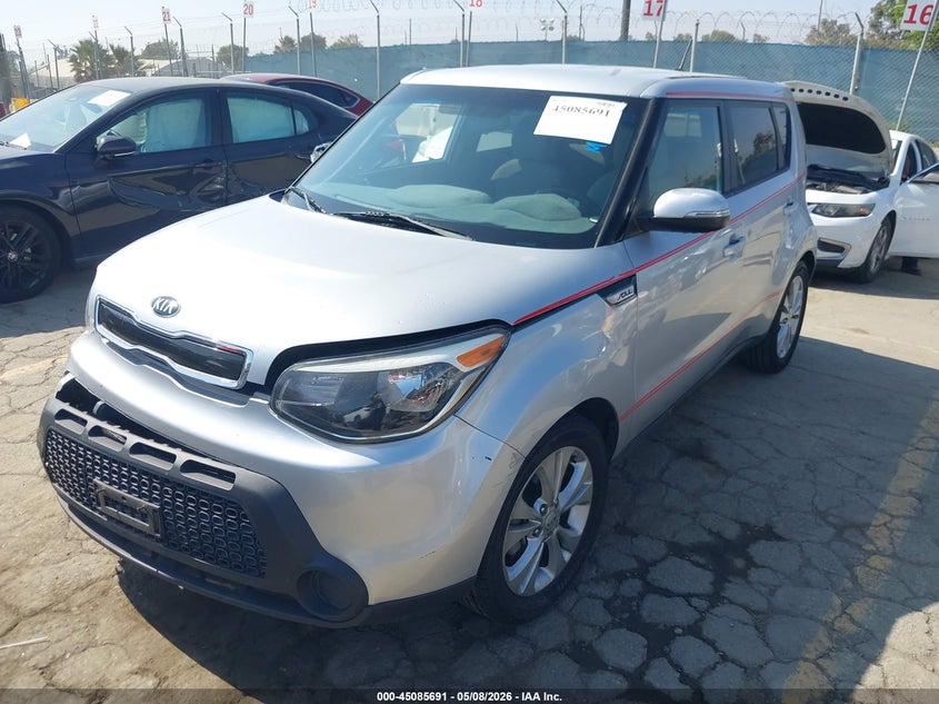 2014 Kia Soul VIN KNDJP3A53E7714618 IAAI salvage auction — THEFT, Salvage (California), sold $1,200 on 2026-07-15 (photo 2)