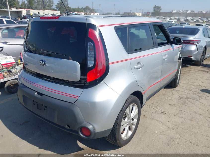 2014 Kia Soul VIN KNDJP3A53E7714618 IAAI salvage auction — THEFT, Salvage (California), sold $1,200 on 2026-07-15 (photo 4)