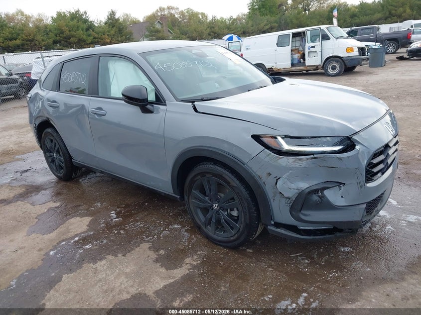 2026 Honda Hr-v VIN 3CZRZ2H57TM721436 IAAI salvage auction — RIGHT SIDE, Salvage (Indiana), sold $9,100 on 2026-07-28 (photo 1)