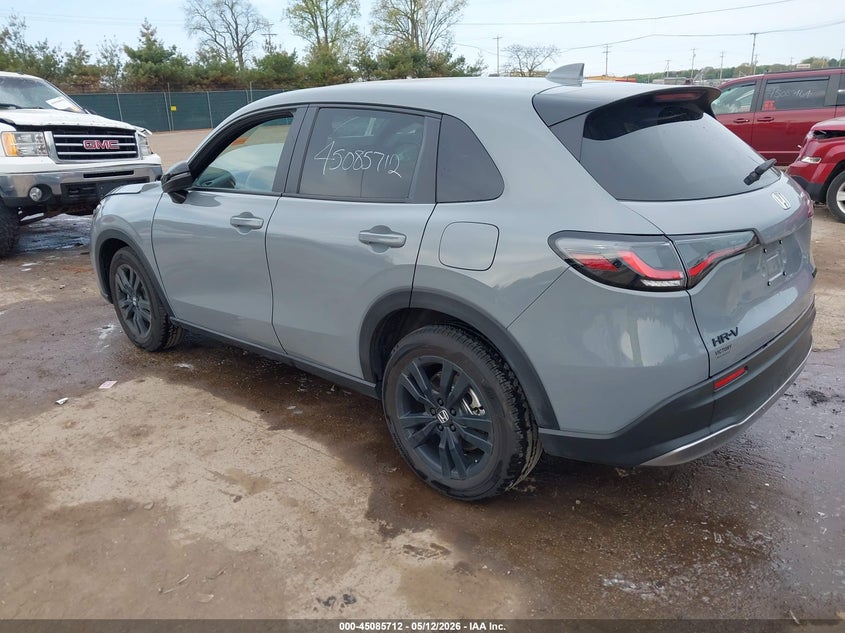 2026 Honda Hr-v VIN 3CZRZ2H57TM721436 IAAI salvage auction — RIGHT SIDE, Salvage (Indiana), sold $9,100 on 2026-07-28 (photo 3)